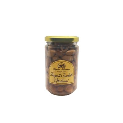 Fagioli Borlotti Italiani-Sapori Nostrani - 300 grammi