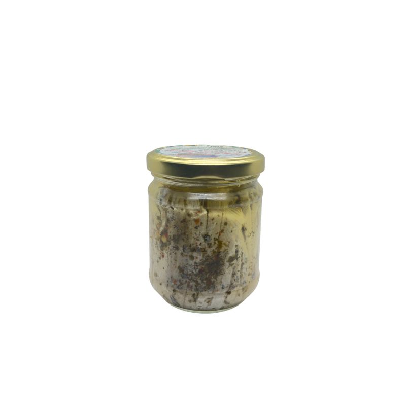 Filetti di Alici Marinate Prezzemolo Peperoncino-Mare di sicilia - 200 grammi