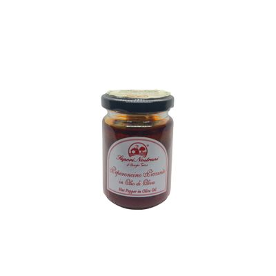 Peperoncino Piccante in Olio d'Oliva-Sapori Nostrani - 106 grammi