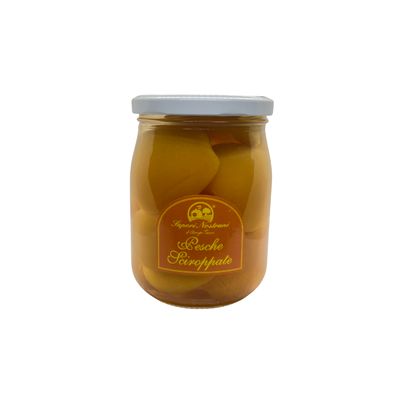 Pesche Sciroppate-Sapori Nostrani - 500 grammi