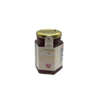 Salsa Senapata Cipolla Rossa-Boschetti - 250 grammi