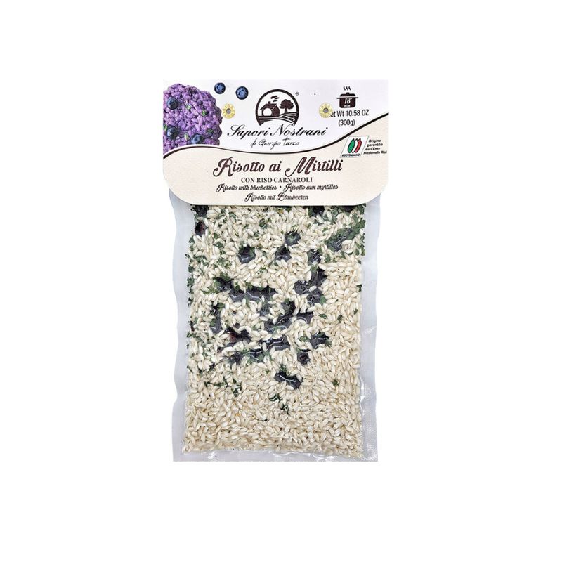 Risotto ai mirtilli-Sapori Nostrani - 300 grammi
