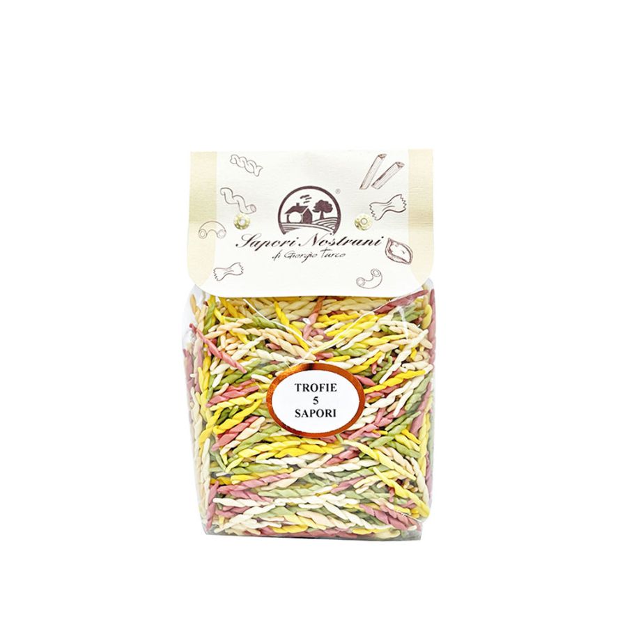 Trofie ai 5 sapori 500 g - Sapori Nostrani