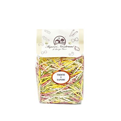 Trofie ai 5 sapori 500 g - Sapori Nostrani