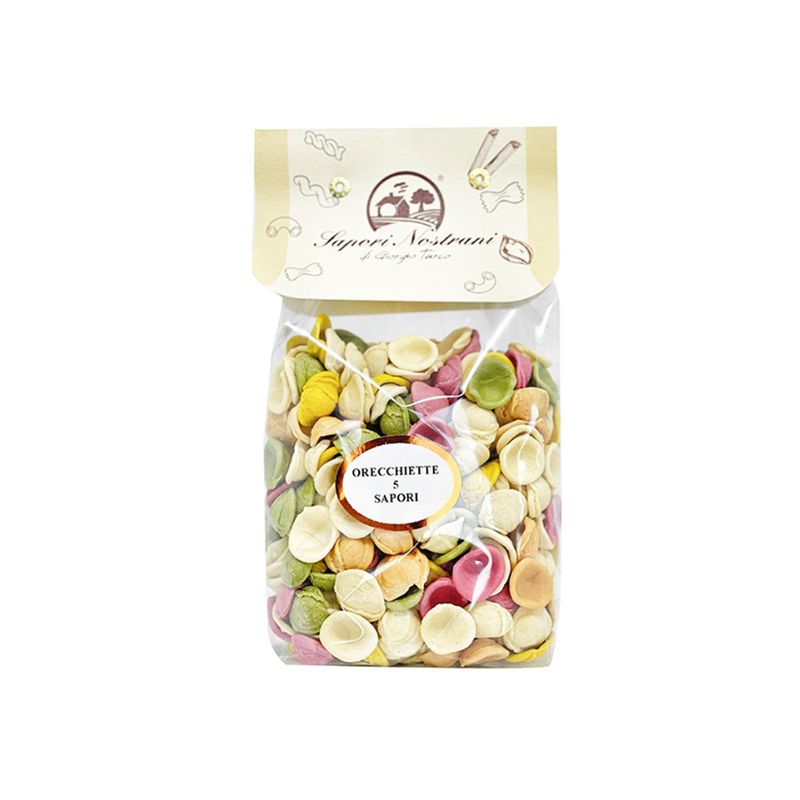 Orecchiette ai 5 sapori, 250 g - Sapori Nostrani