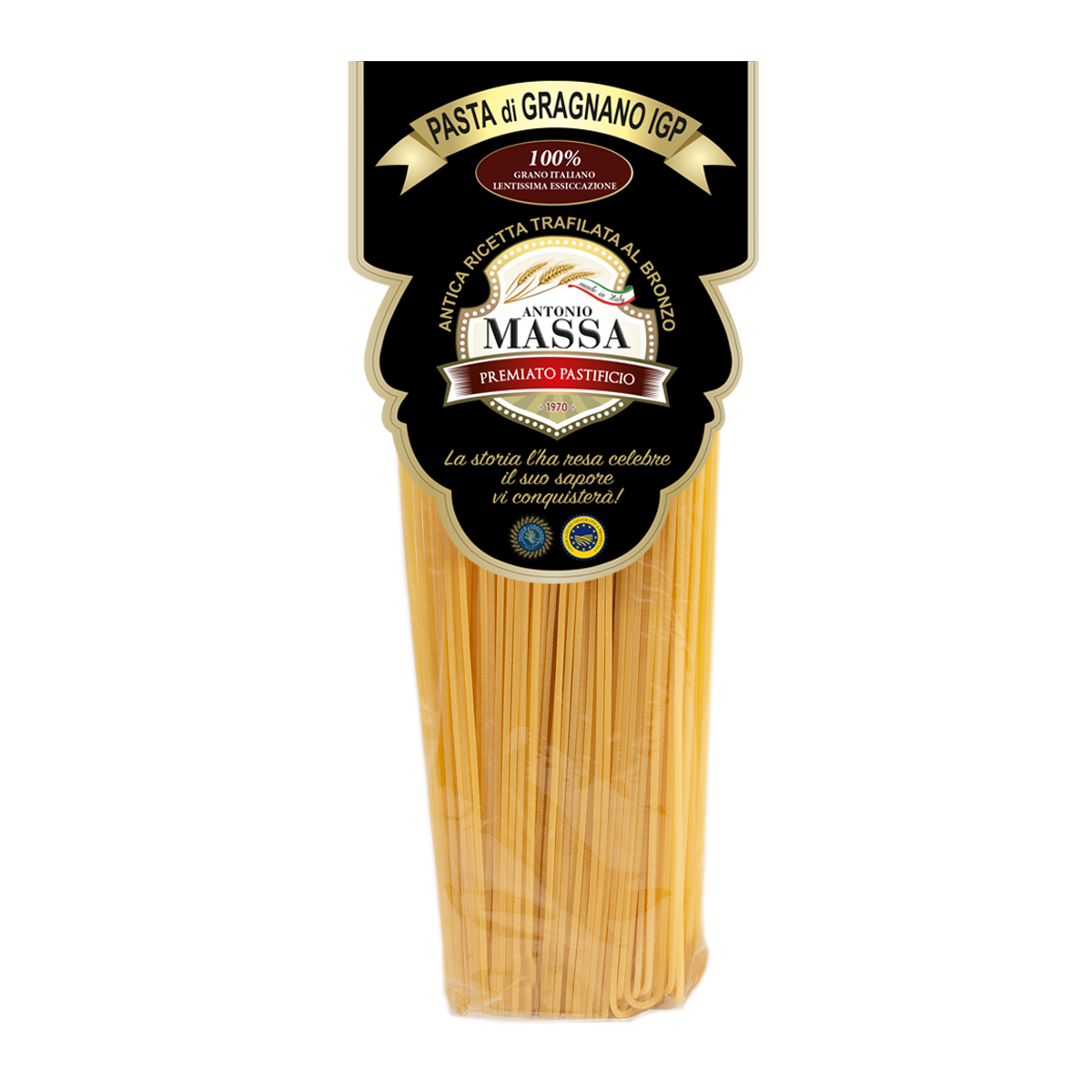 Spaghetti alla chitarra di Gragnano IGP 500 grammi- Pasta Massa