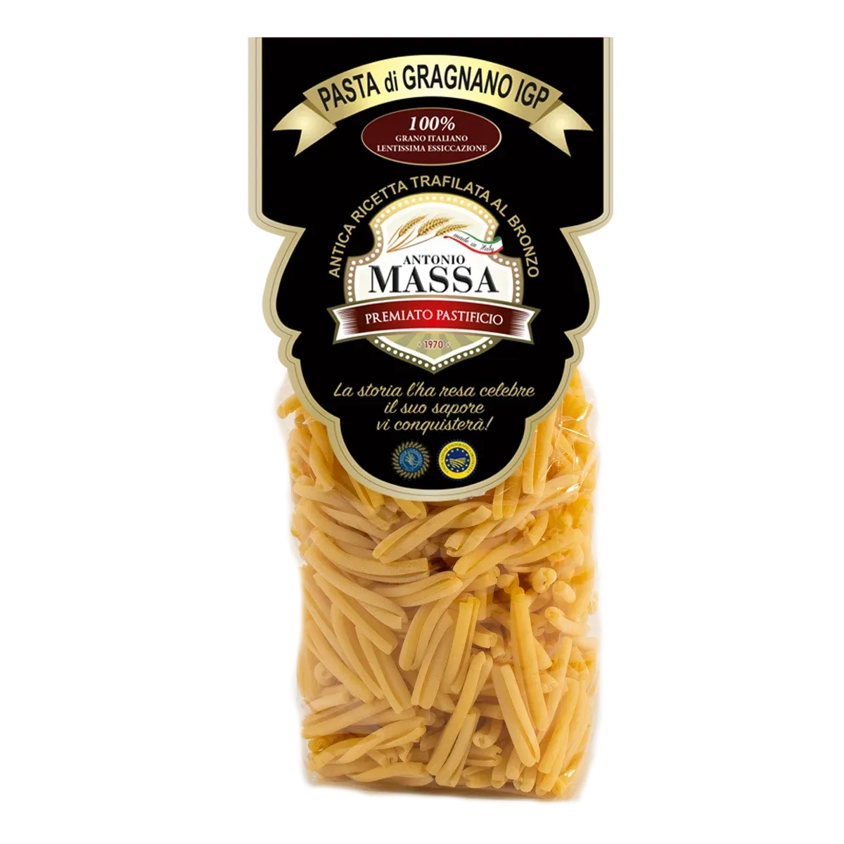 Caserecce di Gragnano IGP 500 grammi- Pasta Massa