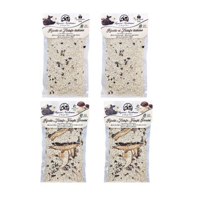 Truffle Experience - Confezione 4 risotti assortiti Sapori Nostrani Truffle Experience - Confezione 4 risotti assortiti Sapori Nostrani