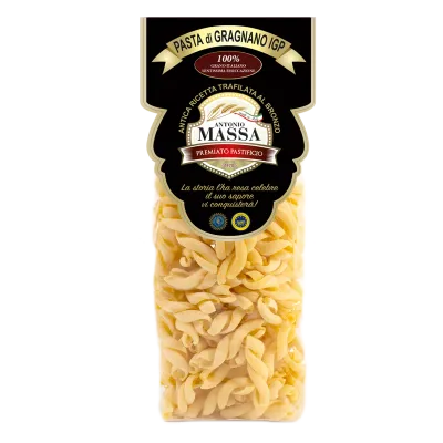 Treccioni IGP di Gragnano 500 grammi- Pasta Massa Treccioni IGP di Gragnano 500 grammi- Pasta Massa