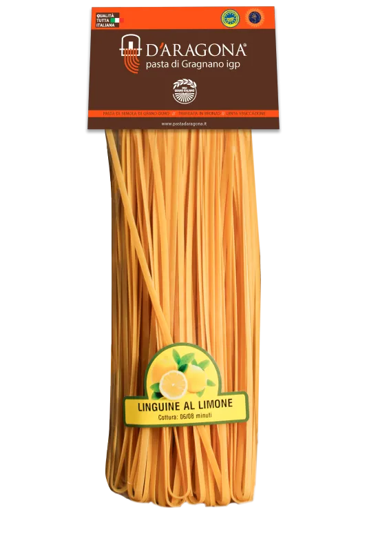 Linguine al limone IGP 500 grammi- Pasta Massa Linguine al limone IGP 500 grammi- Pasta Massa