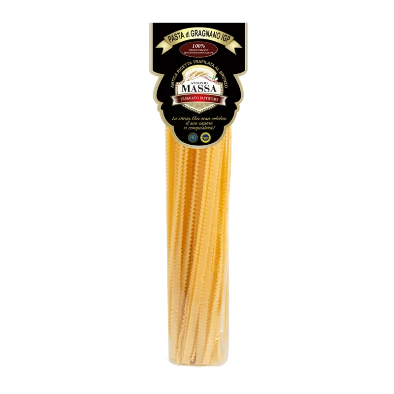 Mafaldine di Gragnano IGP 500 grammi- Pasta Massa Mafaldine di Gragnano IGP 500 grammi- Pasta Massa