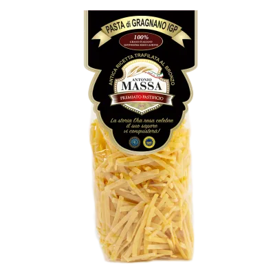 Scialatielli IGP di Gragnano 500 grammi- Pasta Massa Scialatielli IGP di Gragnano 500 grammi- Pasta Massa