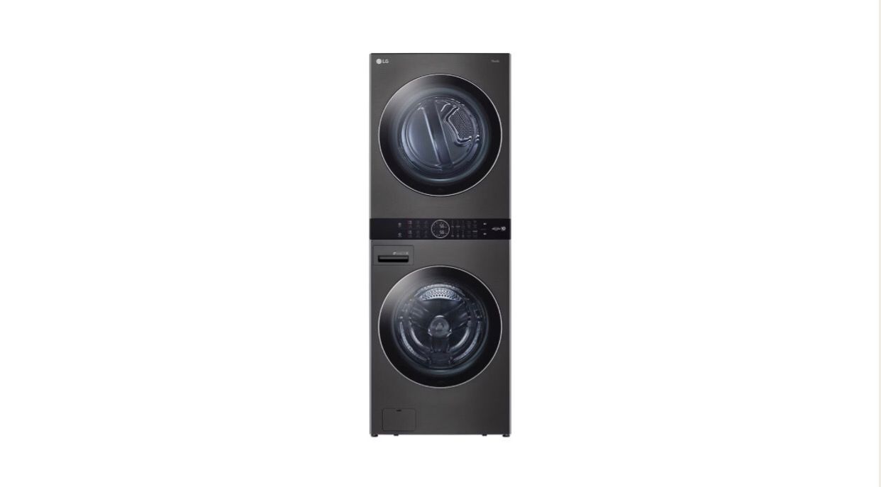 Torre de lavado WashTower™ con AI DD™ 22kg (lavadora y secadora de gas)
