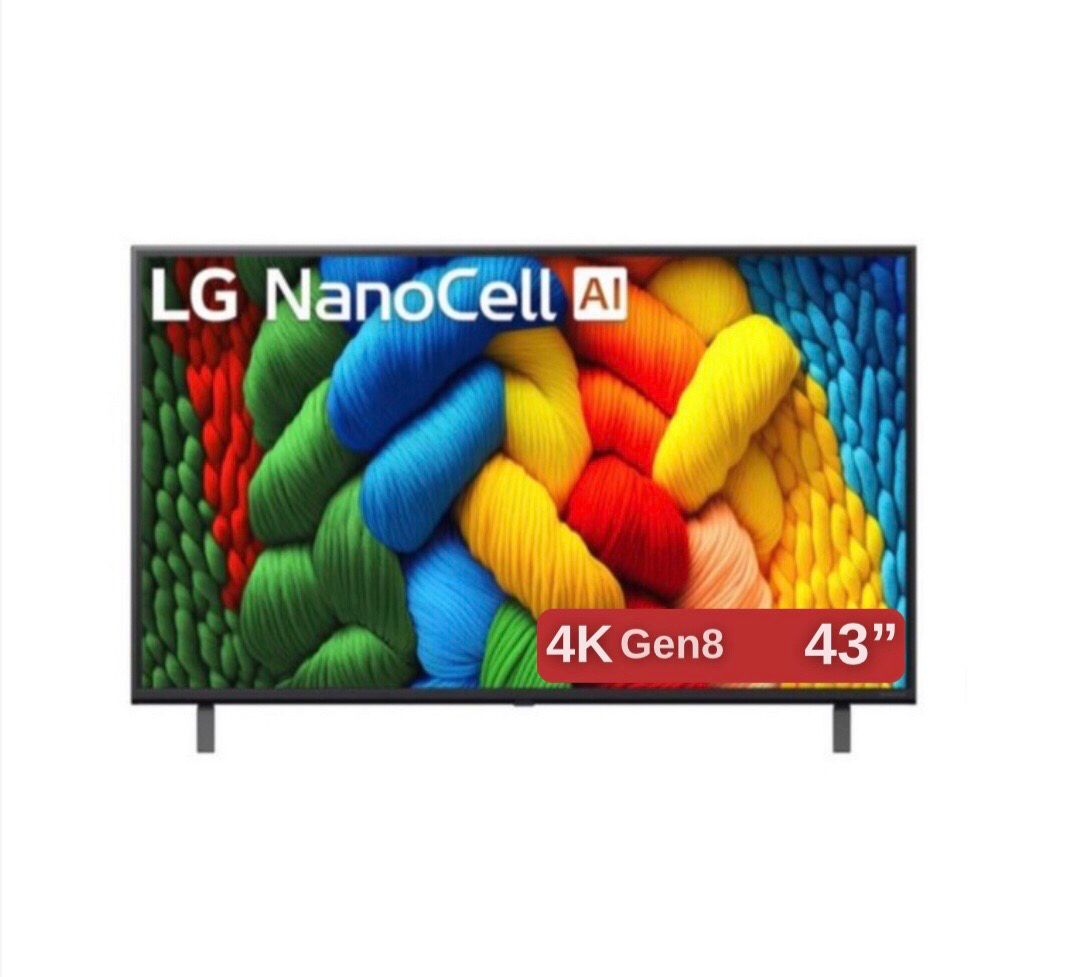 Smart TV LG 43 pulgadas AI NanoCell NANO80 4K