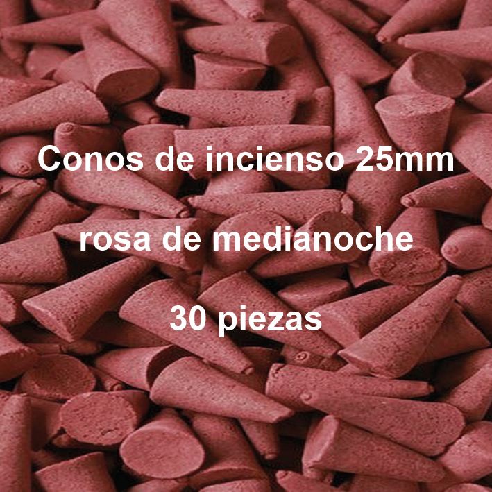 Incense Cones 30pcs - Midnight Rose