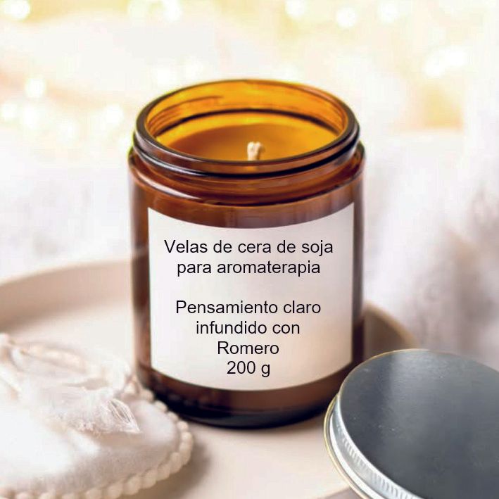 Aromatherapy Soy Wax Candles 200g - Clear Thinking
