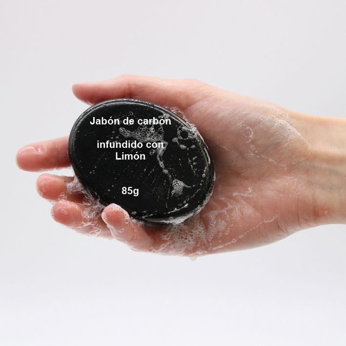 Charcoal Soap 85g - Lemon