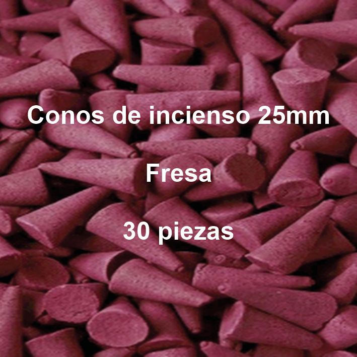 Incense Cones 30pcs - Strawberry