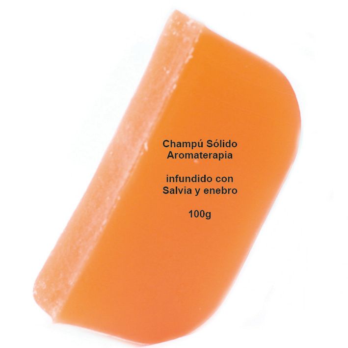 Solid Shampoo with Argan Base 100g - Sage and Juniper