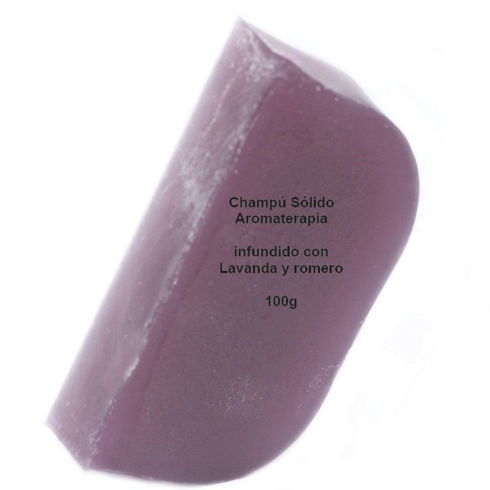Solid Shampoo with Argan Base 100g - Lavender and Rosemary