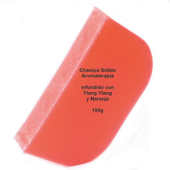 Solid Shampoo with Argan Base 100g - Ylang Ylang and Orange