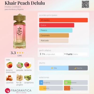 KHAIR PEACH DELULU PARIS CORNER
