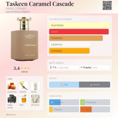 TASKEEN CARAMEL CASCADE PARIS CORNER