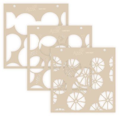 Lagenschablonen 15x15 'Zitrusfrüchte'