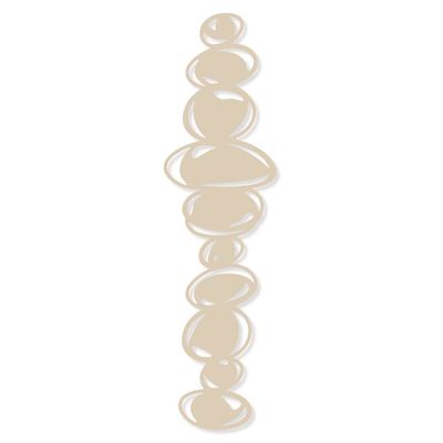 Randschablone 'Granit' (1 Stk.)