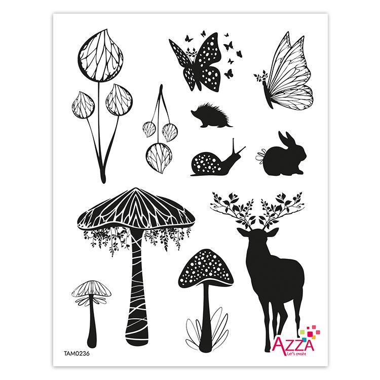 Diamantstempel 'Zauberwald'