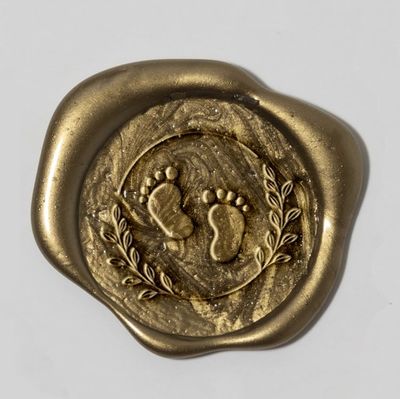 Wachssiegel ‘Geburt’ (25mm)