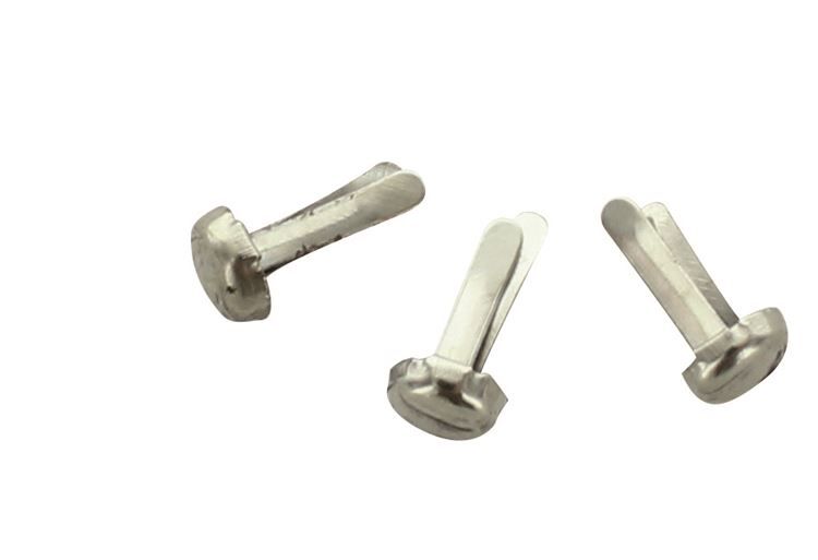 Musterbeutelklammern 'Silber' (25 Stk.)