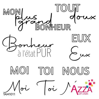Quarzstempel 'Tout en douceur' 🇫🇷