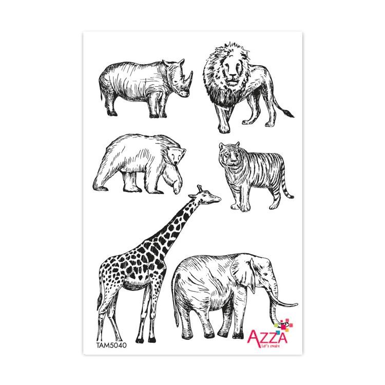 Ministempel 'Tierwelt'