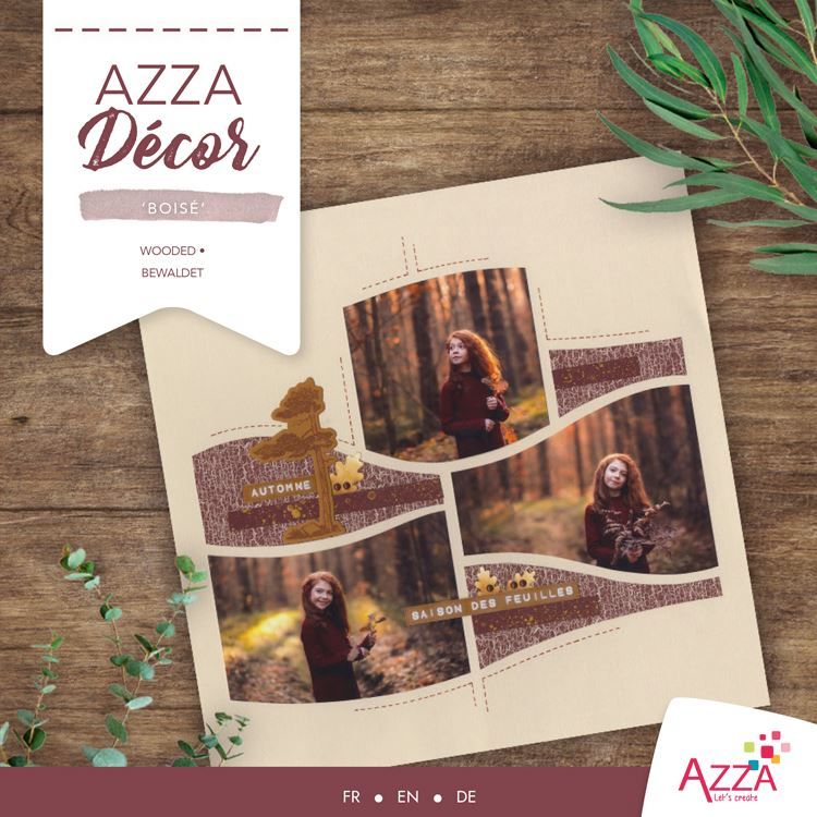Azza Dekor Buch 'Bewaldet'