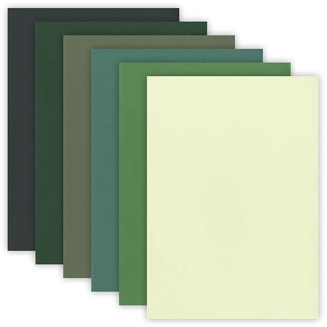 Chamäleonpapier 'Grün'