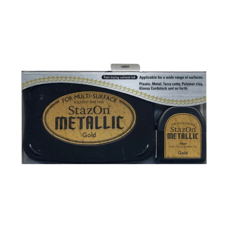 Stazon Stempelfarbe 'Gold'