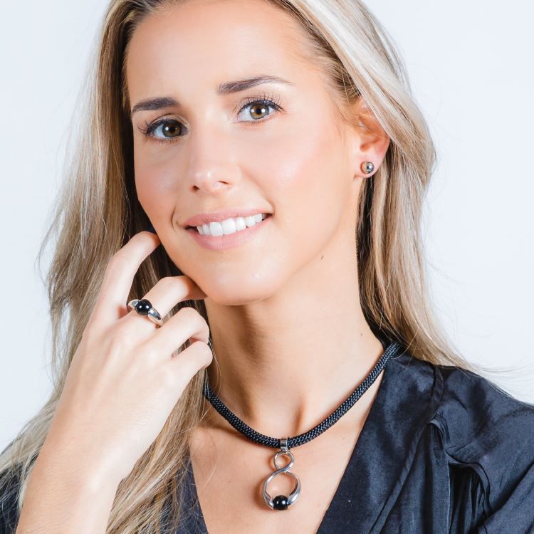Wandelbarer Ring Lydie silberfarben