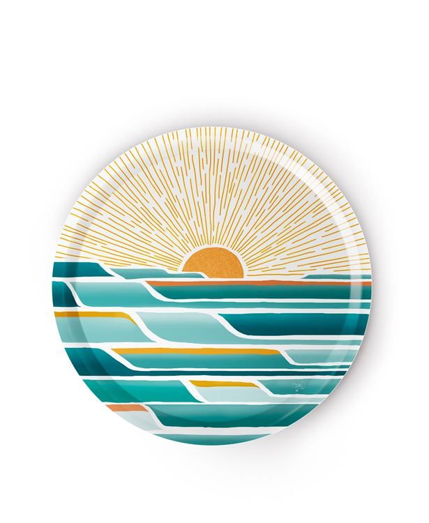 Tablett Sunrise – Sonnenuntergang