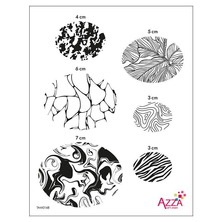 Diamantstempel ‘Konzentrische Ovale’