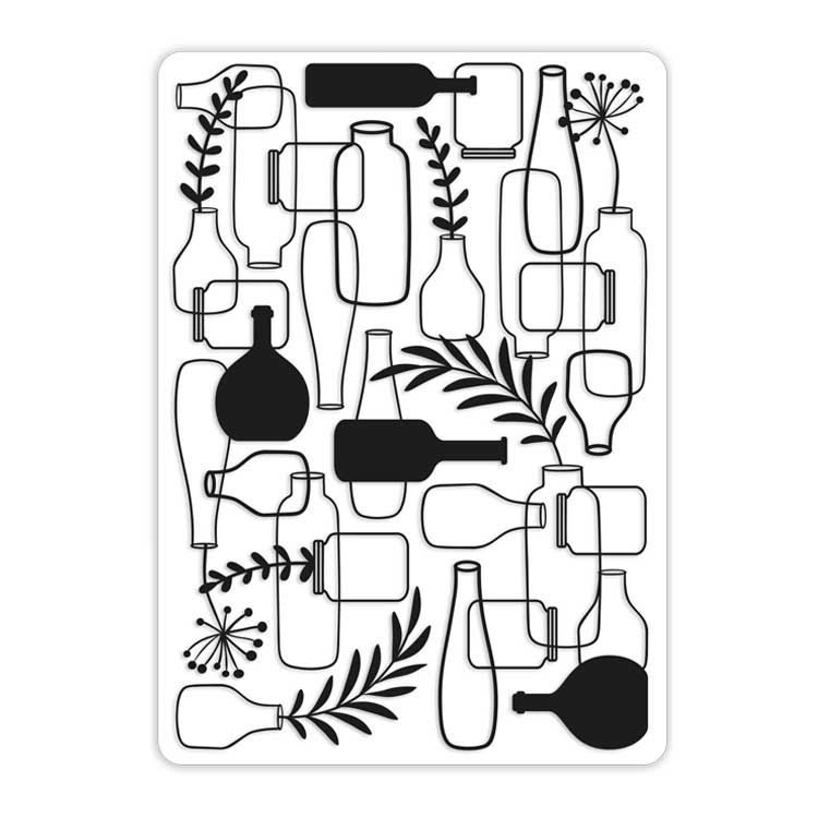 Prägeform ‘Hübsche Glasarbeiten’ (A6)