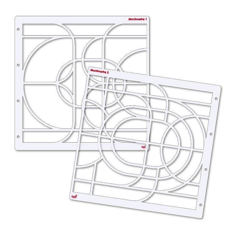 Fotoschablonen 'Montmartre' (30x60cm)