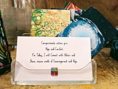 Set of 14 Just for Today Compassion Cards