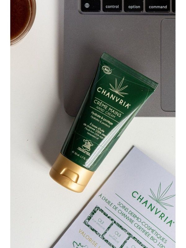 Crème Mains Chanvria – Réparatrice & nourrissante au chanvre bio
