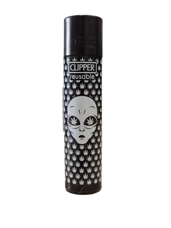 Briquet clipper TETE ALIEN