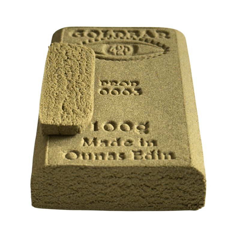 Lingot Strawberry Beldi Hash CBD – GOLDBAR420 #0003
