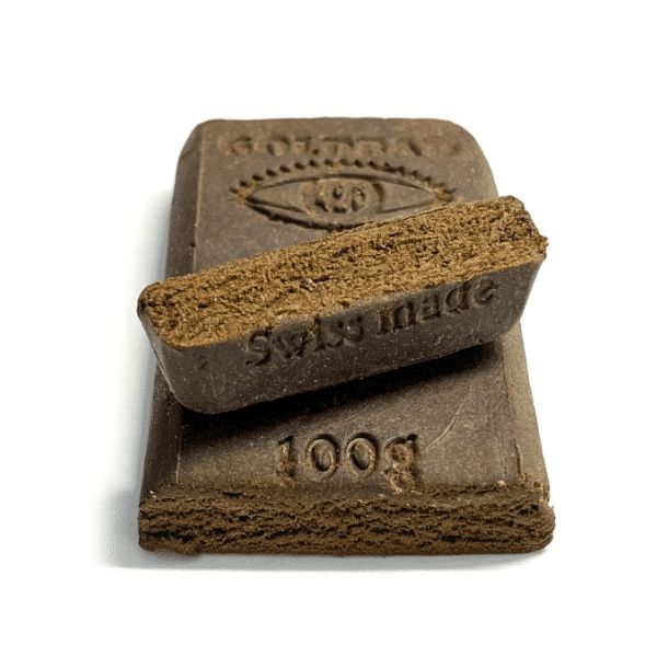 Lingot Caramello Hash CBD – GOLDBAR420