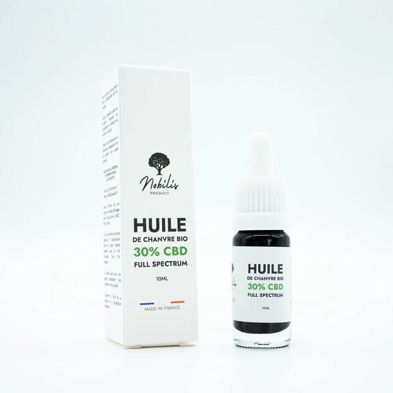 Huile CBD 30 % Full Spectrum – Nobilis Product