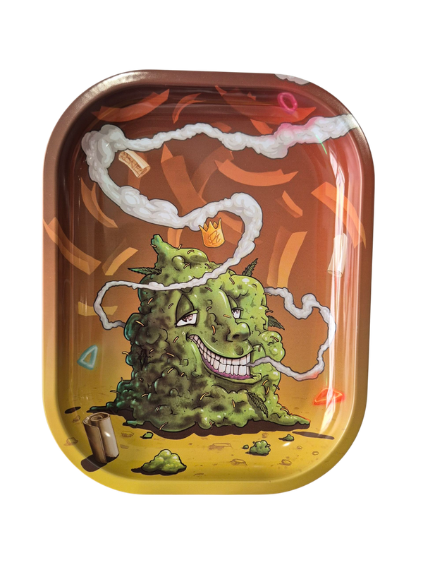 Beuz High Bud Small Metal Rolling Tray