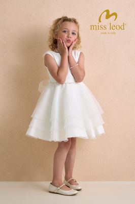 Jurk “Lotte” – Elegante Miss Leod feestjurk voor communie, lentefeest, vormsel of huwelijk